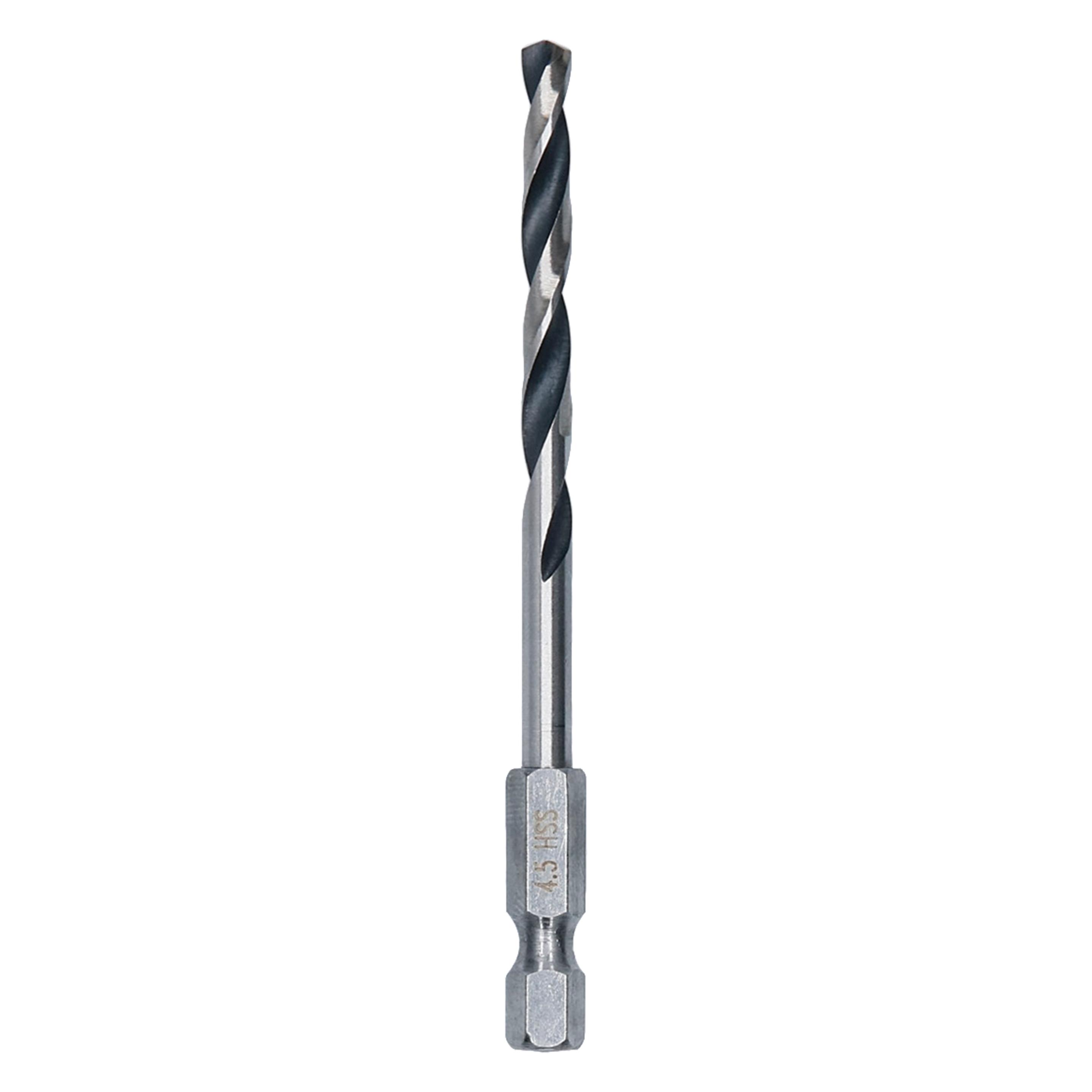Bosch Professional Zubehör HSS PointTeQ Sechskantbohrer 4,5 mm (2608577525)