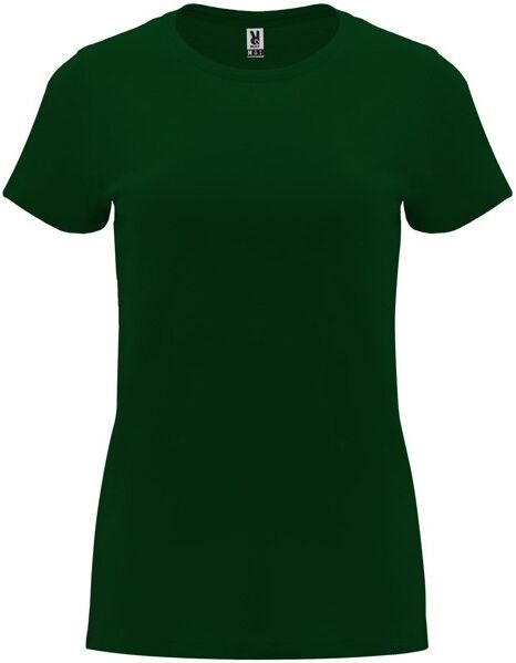 T-shirt ajusté à personnaliser taille fuselée Capri Vert Bouteille XXXL