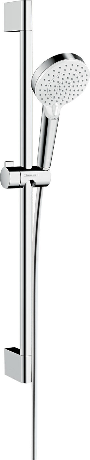 Hansgrohe Crometta Vario ensemble de douche 26532400 blanc chromé , avec barre de douche de 65 cm