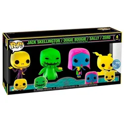 Funko Disney POP! Movies Vinyl Figuren 4er-Pack Nightmare before Christmas (EMEA) 9 cm