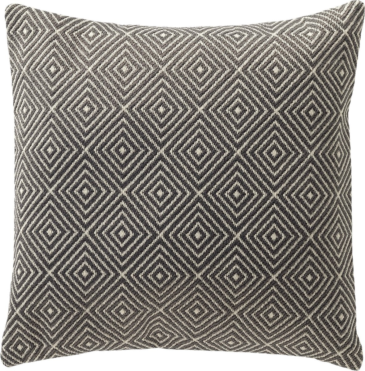 Dutch Decor VERANO kussenhoes outdoor 45x45 cm - Charcoal Gray - antraciet