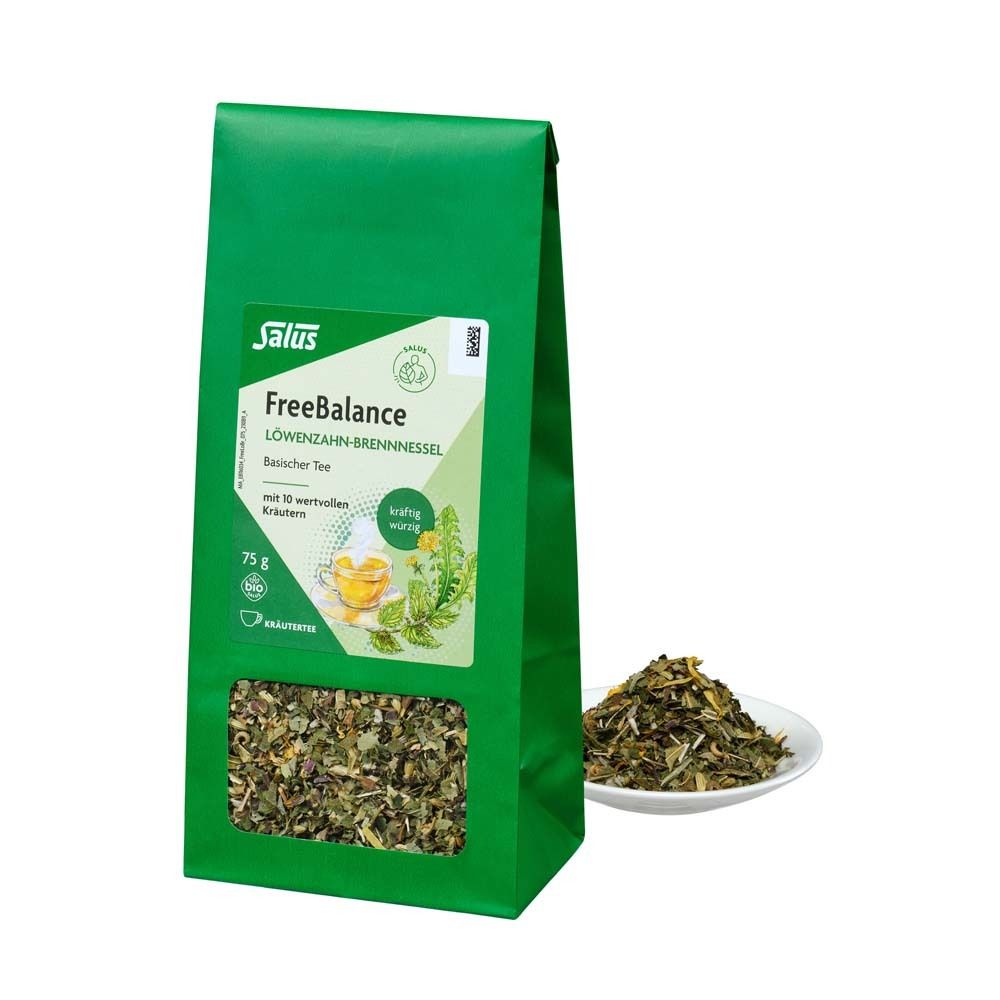 Freebalance Löwenzahn-Brennnessel Tee Bio Salus 75 g