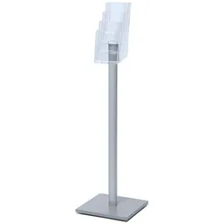 SHOWDOWN Displays Showdown Prospektständer MB für 110 - Aluminium - Silber