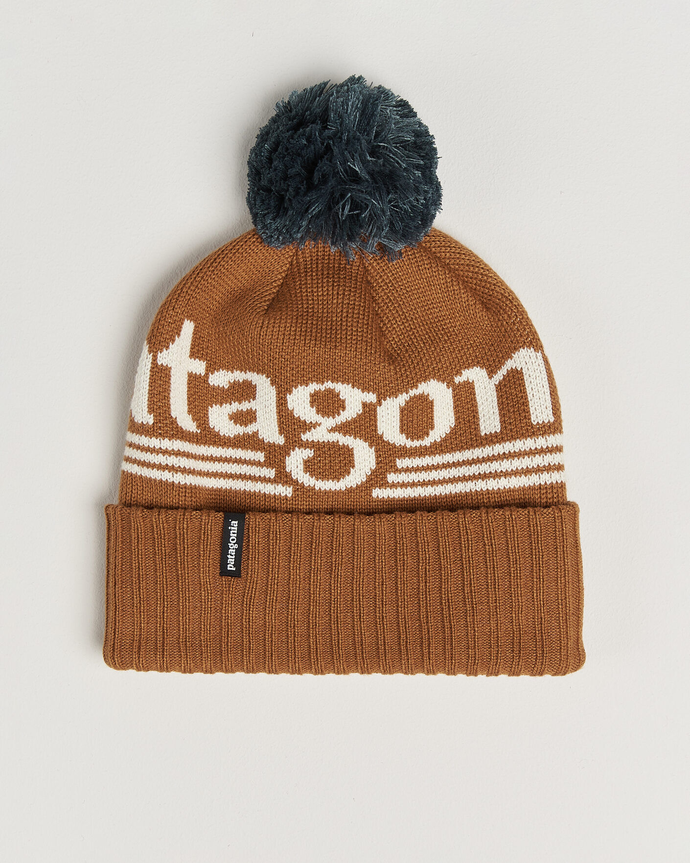 Patagonia Powder Town Beanie Cinnamon Brown men One size Brun