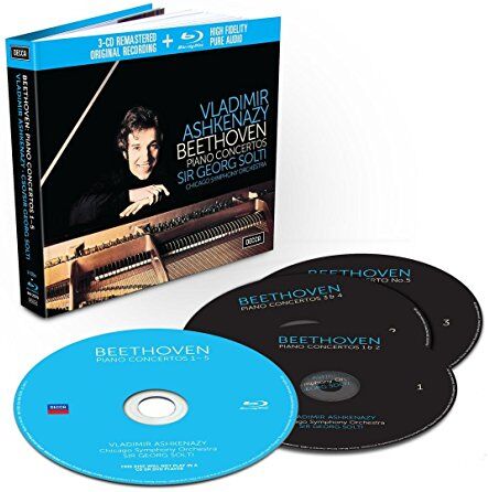 Vladimir Ashkenazy (Künstler), Chicago Symphony Orchestra (Künstler), Georg Solti (Künstler), Ludwig Van Beethoven (Komponist) - Beethoven: the Piano Concertos (Ltd.Edt.) - Preis vom 06.10.2026 07:26:00 h