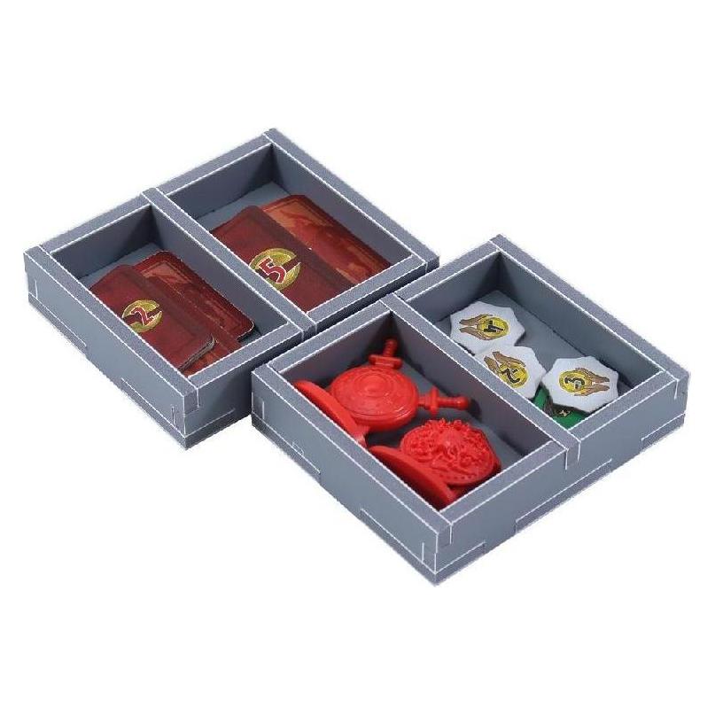 Folded Space FS-7WDUELV2 - Insert: 7 Wonders Duel und den Erweiterungen Pantheon und Agora (FS-7WDUELV2)