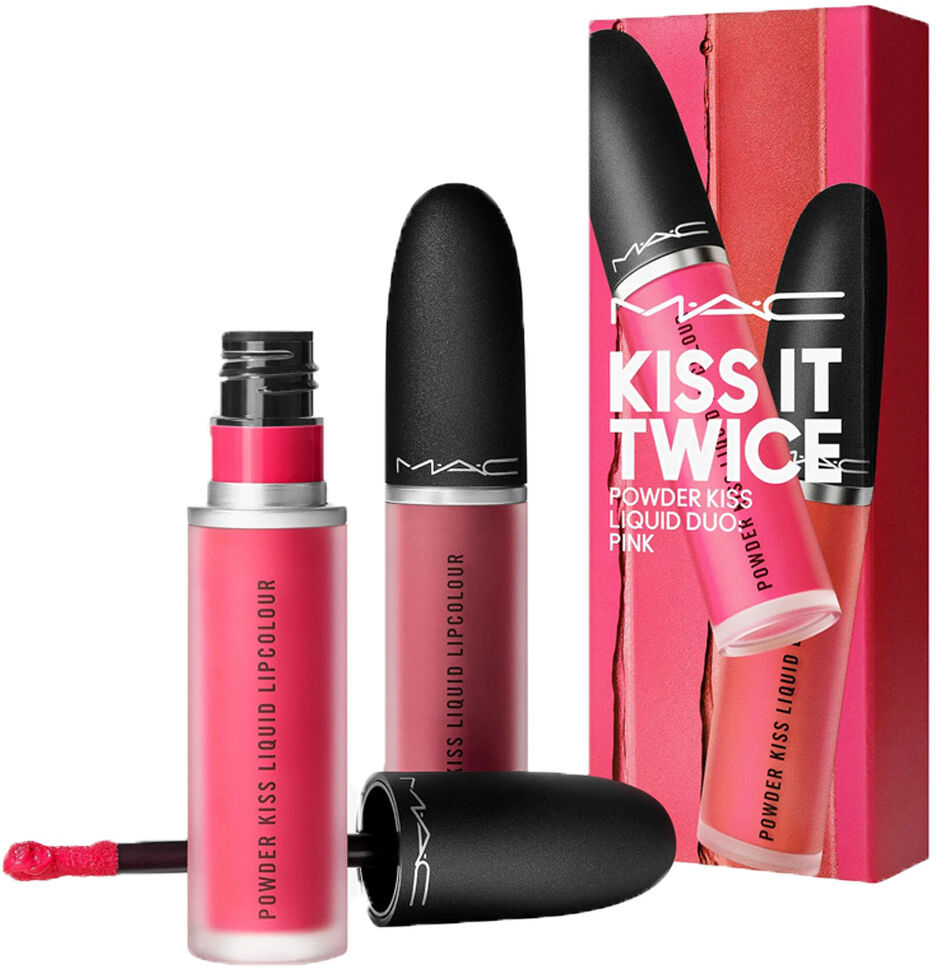 MAC Powder Kiss Pink Set 1 Set 1 Set