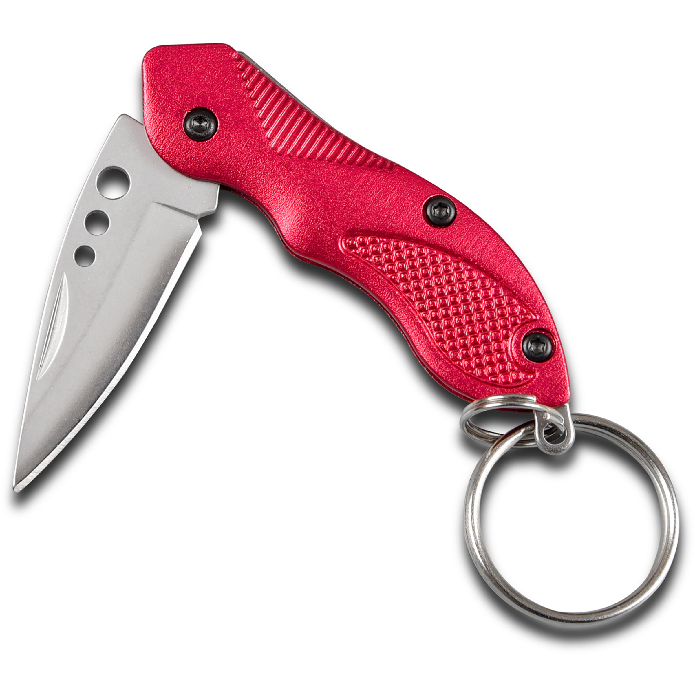 Munkees Klappmesser II Schlüsselanhänger rot