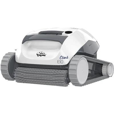 Poolroboter MAYTRONICS "Dolphin E10 Climb", weiß, B:40cm H:26cm L:43cm, Kunststoff, Poolbodensauger, für Pools bis zu 8 m Länge