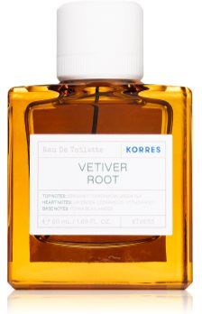Korres Vetiver Root Eau de Toilette para homens 50 ml. Vetiver Root