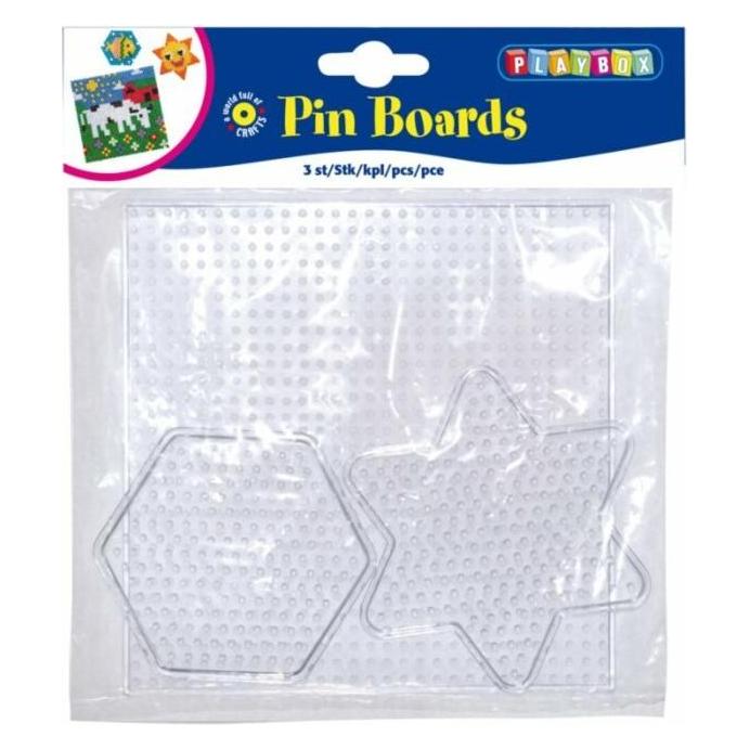 Playbox Pads für Bügelperlen - Formen 3pcs (2455997)