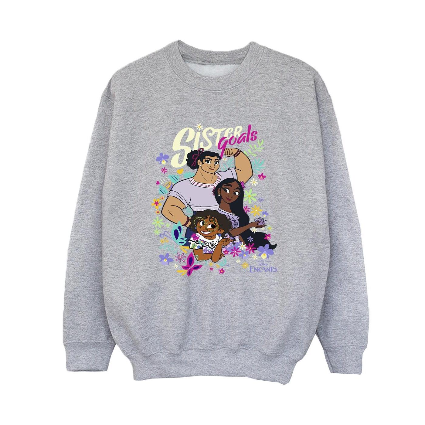 Disney Jongens Encanto Zuster Doelen Sweatshirt (Sportgrijs)