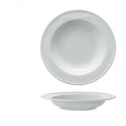 Saturnia Caprera Tiefer Teller 23 cm Weiß