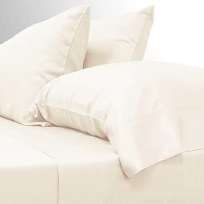 Cariloha, Inc - Bed Cariloha Classic Sheet Set, Queen, Ivory