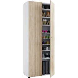 Ebuy24, Schuhschrank, Schuhschrank Vandol I (71 x 37 x 180 cm)