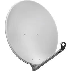 Goobay Antenne (Parabolantenne, 38.80 dB, UKW / MW / LW), SAT Spiegel + SAT Antennen, Grau
