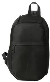 Port Authority BG228 Crossbody Backpack in Deep Black size OSFA   Denier Polyester