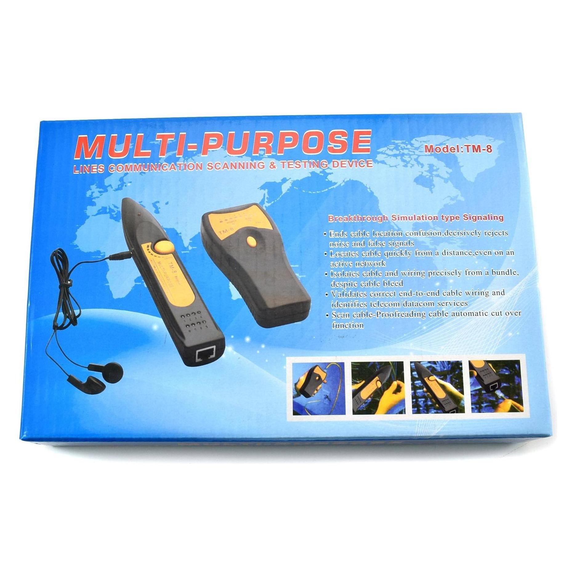 OEM Network Cable Tester With Tone Generator TM-8 TOL-4063 (Kabeltester) (TOL-4063)
