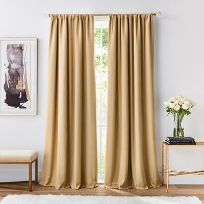 Karl Lagerfeld Paris Silky Cloud Blackout Curtain Panel Pair