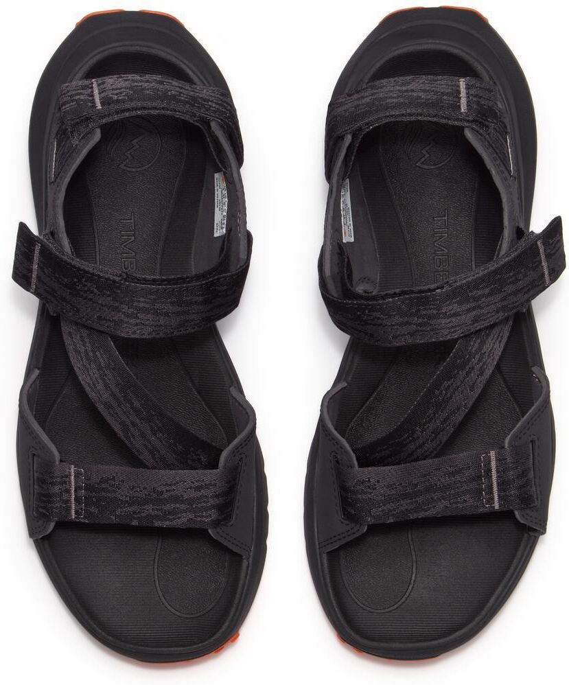 Sandale TIMBERLAND "MOTION DUNE BACKSTRAP SANDAL", Herren, Gr. 41,5, Synthetik, schwarz (schwarz webbing), Schuhe Sandale