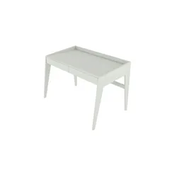 Schreibtisch   ¦ grau ¦ Maße (cm): B: 125 H: 81