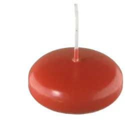 Kopschitz Kerzen Schwimmkerzen Paprika Rot 26 x Ø 42 mm, 8 Stück