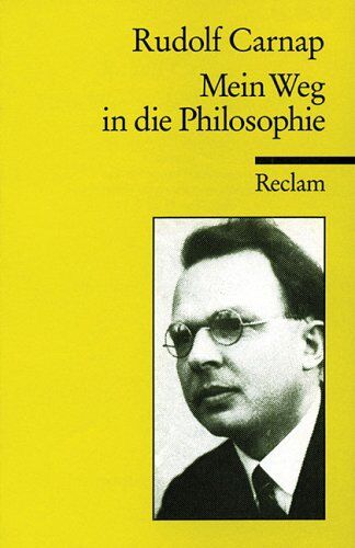 Rudolf Carnap - Mein Weg in die Philosophie - Preis vom 30.09.2026 22:30:23 h