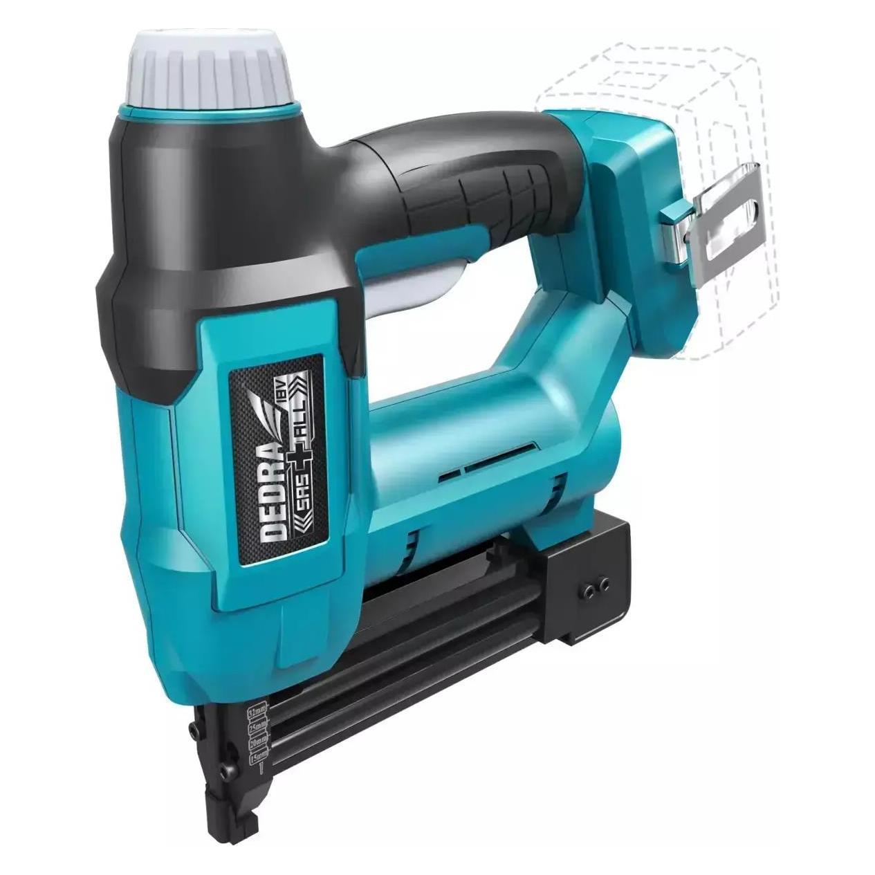 Dedra Kabelloser Tacker 2in1 18V (Nagelpistole, Tacker) (DED7055)