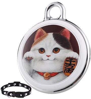 Inspired Finds Smart Pet GPS Tracker Collar Real Time Waterproof GPS Pet Tracker For Dogs & Cats cat 2