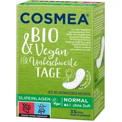 COSMEA Slipeinlagen Bio-Baumwolle - Normal (33St)