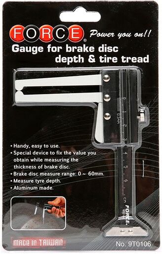 FORCE 9T0106 Vernier Calliper, brake disc thickness