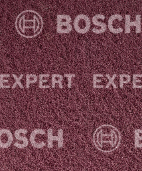 Bosch EXPERT N880 Vliespad zum Handschleifen, 115 x 140 mm, Allzweck, 2 Stk. 2608901220
