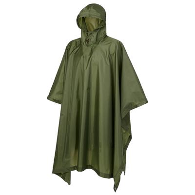 Outdoorjacke BRANDIT "Brandit Herren Ripstop Poncho", Herren, Gr. onesize, grün (olive), 100% Polyester, unifarben, normal, ohne Ausschnitt, Jacken Outdoorjacke