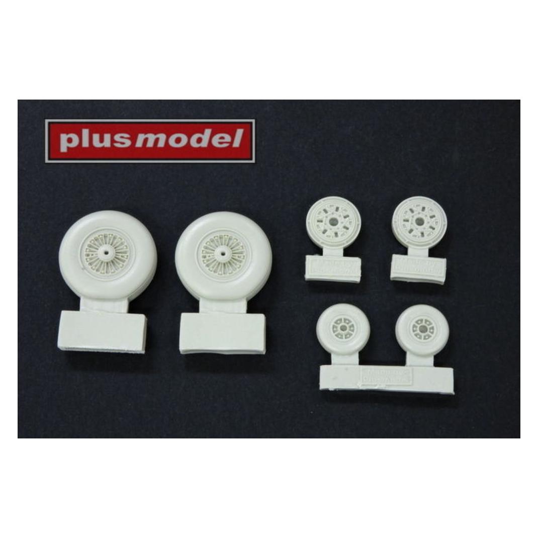 Plus Model F-101A/C Woodoo wheels (AL4090)