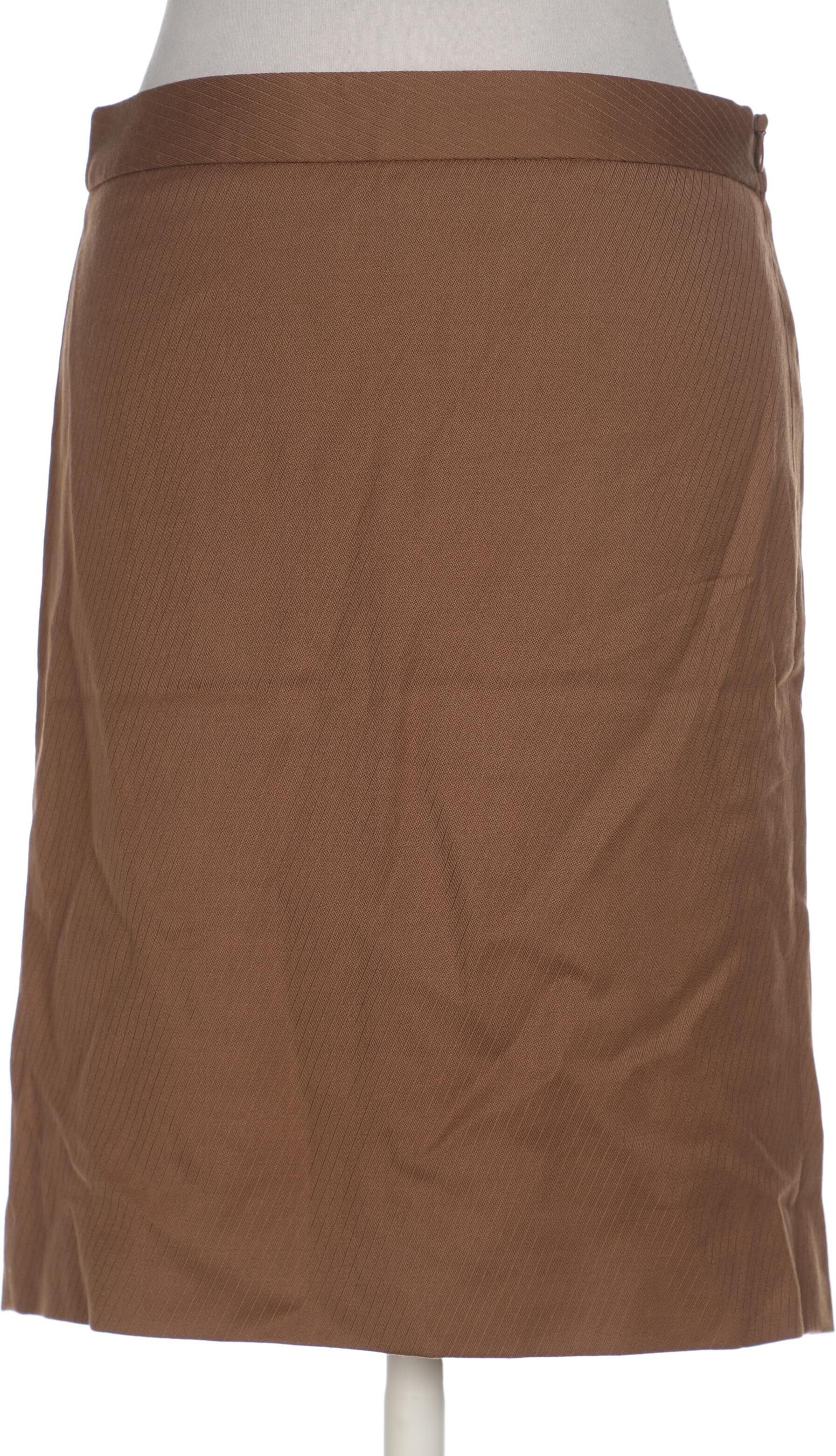Costume National Damen Rock, Braun, Gr. EU 34 (IT 40), Viskose / Wolle - Second Hand