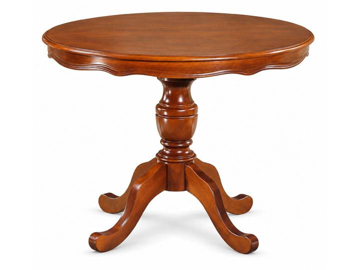 JVmoebel Esstisch Luxus Rund Tisch Massiv Holz Italien Esszimmer Tische Möbel Sofort, Made in Europa