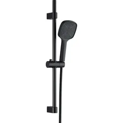 Neuesbad Serie 260 1-Funktion Duschset, Schwarz NB1DENLON51K1
