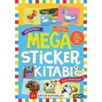 Aktiviteli Mega Sticker Kitabi, Taschenbuch von Kolektif, Pogo Yayinlari