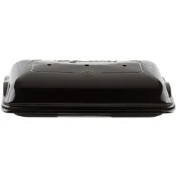 Emile Henry Henry Baguettesvorm 39 x 24 cm aardewerk zwart, Backform, Schwarz