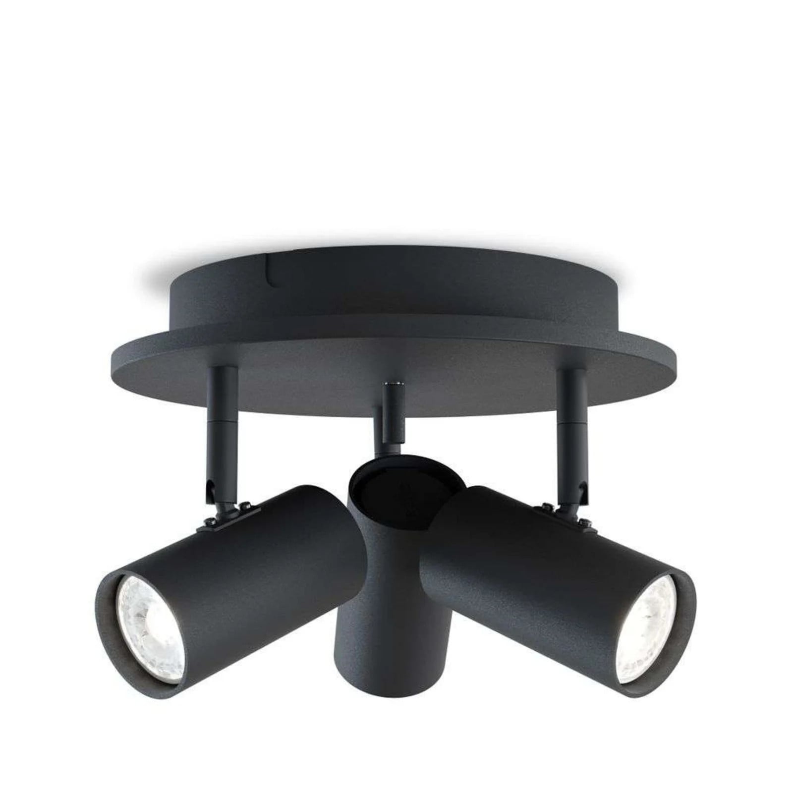 Belid Tyson 3 Plafondlamp Black - Metaal