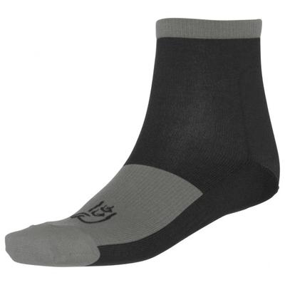 Norrøna - Fjørå Light Weight Merino Socks - Radsocken 37-39 | EU 37-39 schwarz/grau