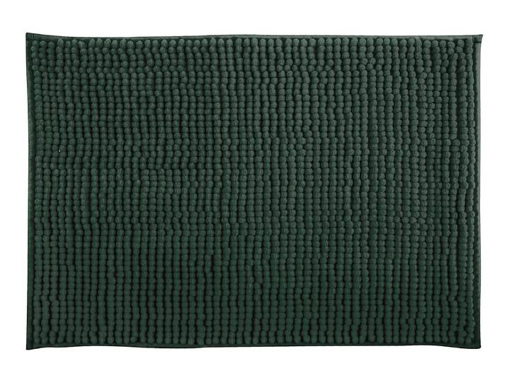 Badematte MSV Chenille Dunkelgrün , grün, (60cm x 90cm ), 1 Stk., Kunstfaser, Badematten, Badematte
