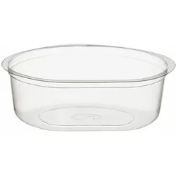 VEPATIM 50x BIO Einsatzbecher transparent aus Bio-Kunststoff (PLA) 100 ml