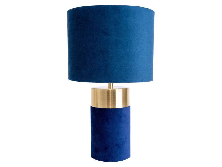 Näve E14 Lampe de table BORDO Ø18cm bleu 3189512