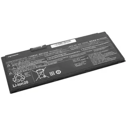 Movano Bateria Bateria FPB0338S do Fujitsu LifeBook U758 (3490 mAh), Notebook Akku, Schwarz