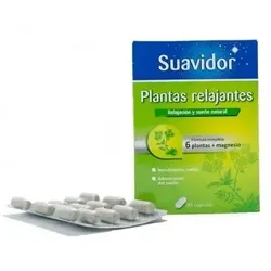 Suavidor Plantas Relajantes 45 Cápsulas