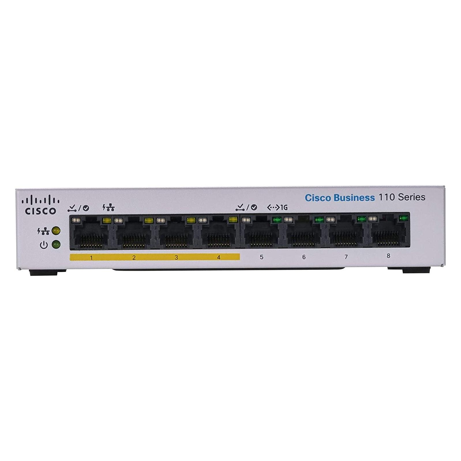 Cisco CBS110-8PP-D-EU (8 Ports) (CBS110-8PP-D-EU)