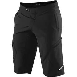 100%, Herren, Velohosen, Ridecamp Shorts (28), Schwarz