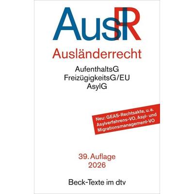 Ausländerrecht, Taschenbuch von , dtv, 978-3-423-53326-3