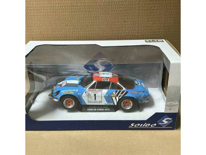 Modèle miniature Flaws Diecast SO LIDO S à l'échelle 1/18 RENAULT ALPINE A110 1800 # Modèle de voiture en alliage S5 1973